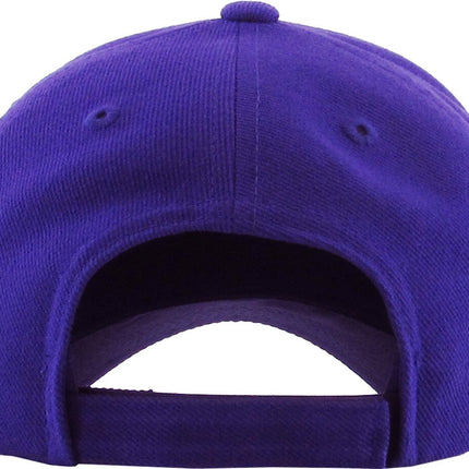 Solid Velcro Baseball Cap