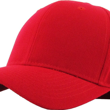 Solid Velcro Baseball Cap
