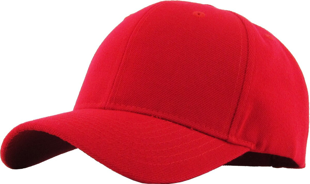 Solid Velcro Baseball Cap