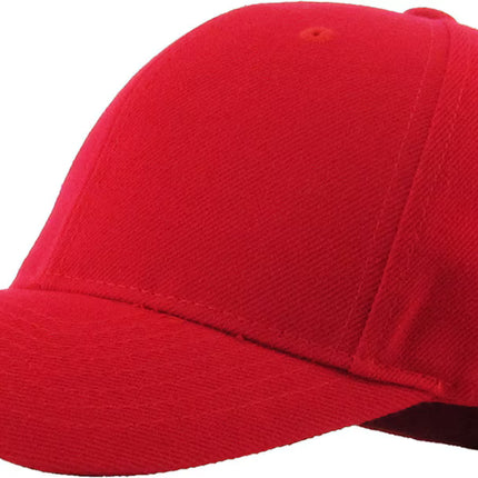 Solid Velcro Baseball Cap