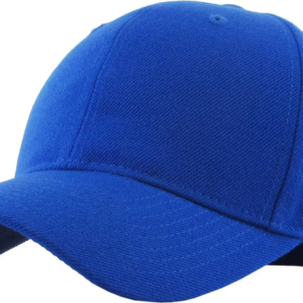 Solid Velcro Baseball Cap