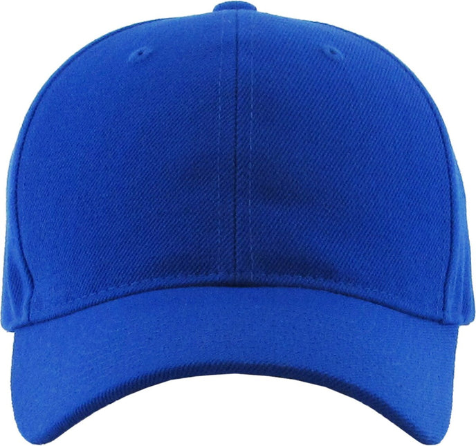 Solid Velcro Baseball Cap