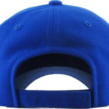 Solid Velcro Baseball Cap