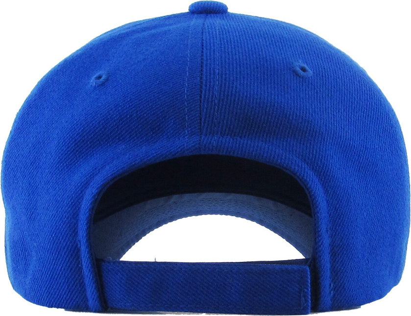 Solid Velcro Baseball Cap
