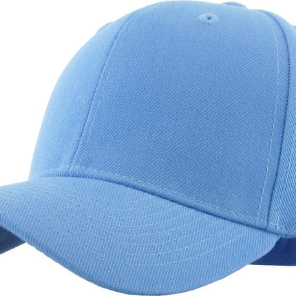 Solid Velcro Baseball Cap