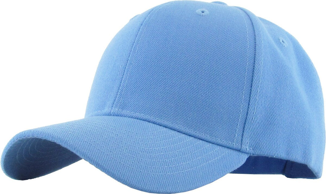 Solid Velcro Baseball Cap