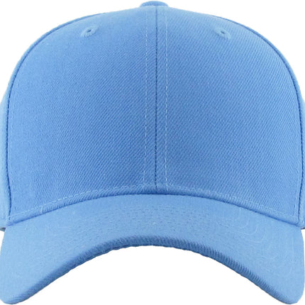 Solid Velcro Baseball Cap