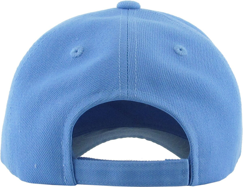 Solid Velcro Baseball Cap