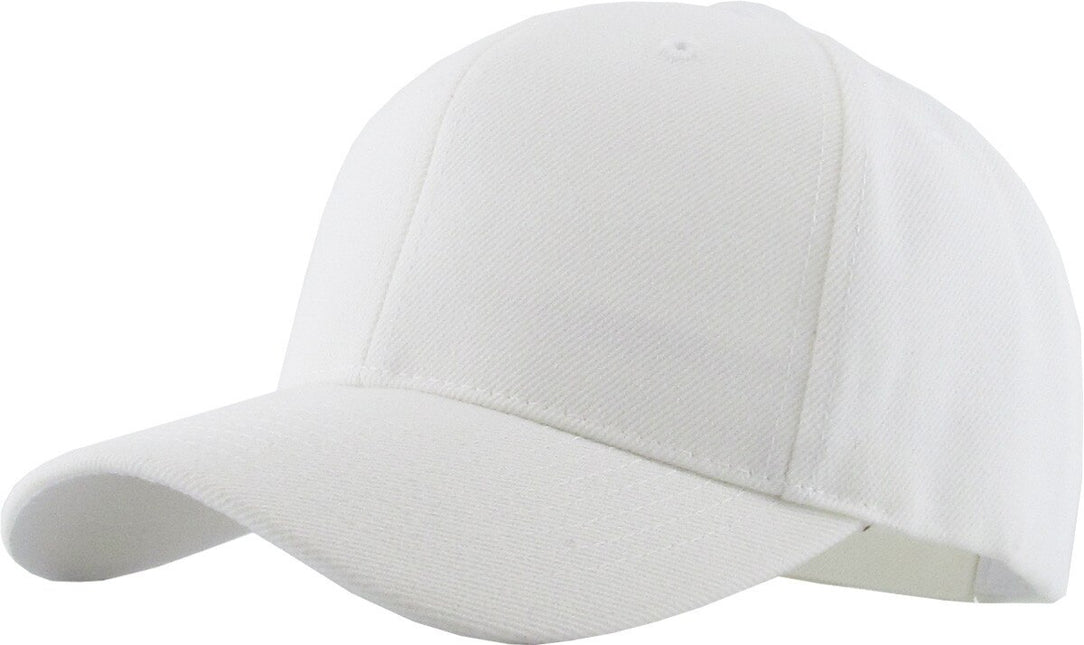 Solid Velcro Baseball Cap