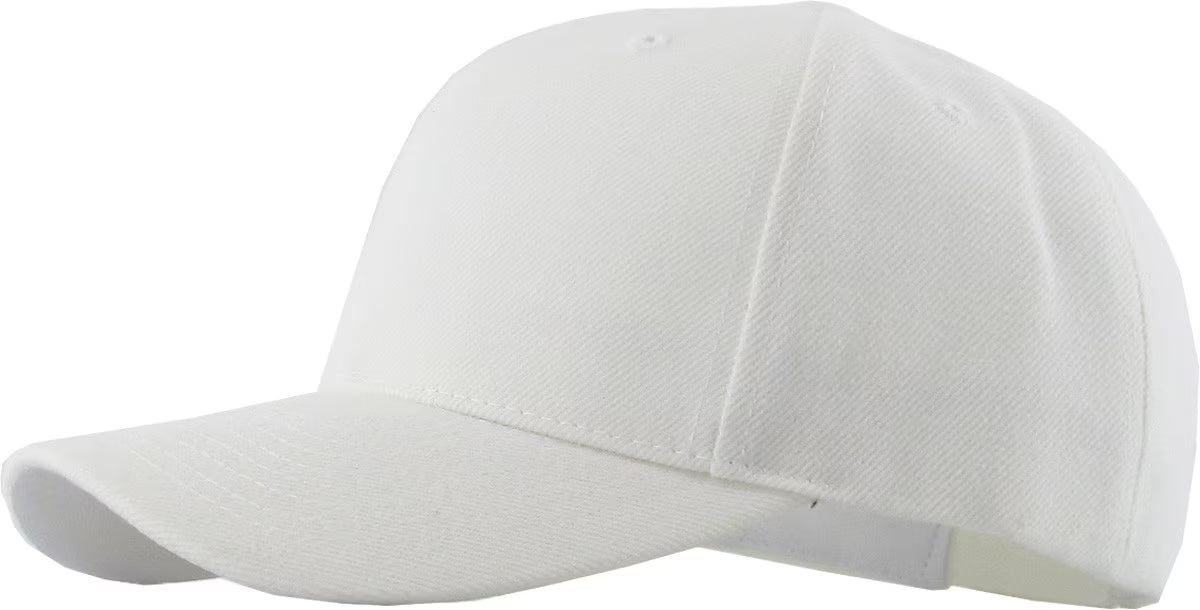Solid Velcro Baseball Cap