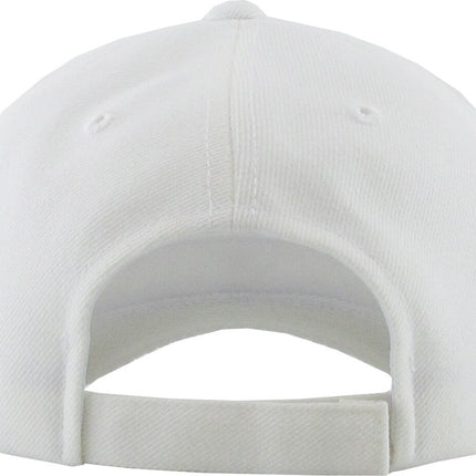 Solid Velcro Baseball Cap