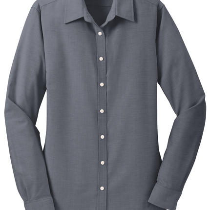 Port Authority Women's Long Sleeve SuperPro Oxford Shirt