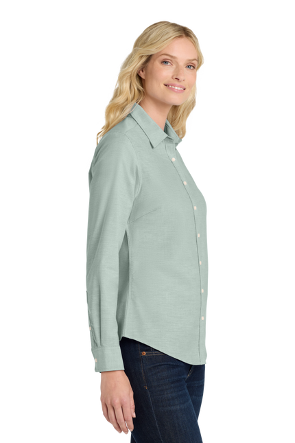 Port Authority Women's Long Sleeve SuperPro Oxford Shirt