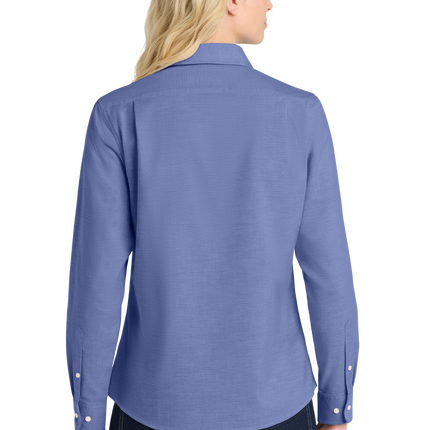 Port Authority Women's Long Sleeve SuperPro Oxford Shirt