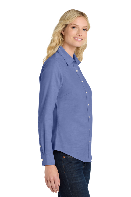 Port Authority Women's Long Sleeve SuperPro Oxford Shirt
