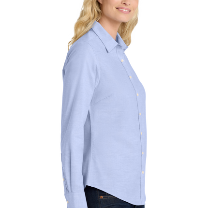 Port Authority Women's Long Sleeve SuperPro Oxford Shirt