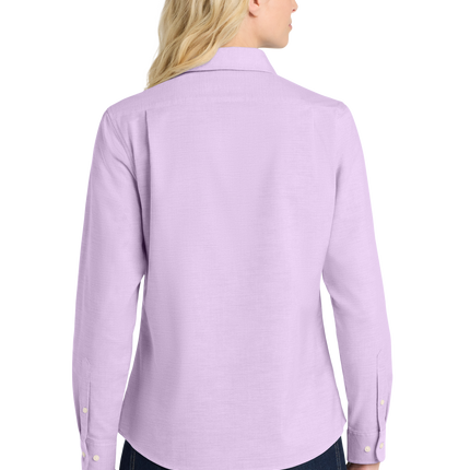 Port Authority Women's Long Sleeve SuperPro Oxford Shirt