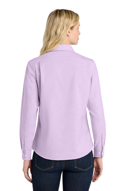 Port Authority Women's Long Sleeve SuperPro Oxford Shirt
