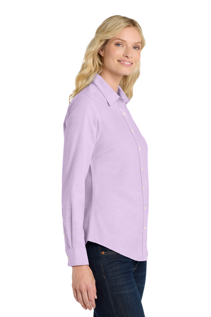 Port Authority Women's Long Sleeve SuperPro Oxford Shirt