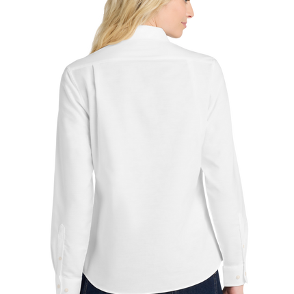 Port Authority Women's Long Sleeve SuperPro Oxford Shirt