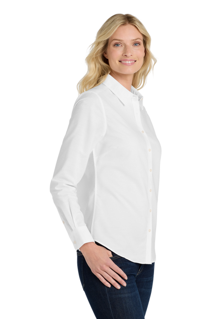 Port Authority Women's Long Sleeve SuperPro Oxford Shirt