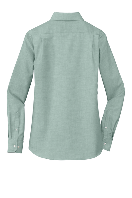 Port Authority Women's Long Sleeve SuperPro Oxford Shirt
