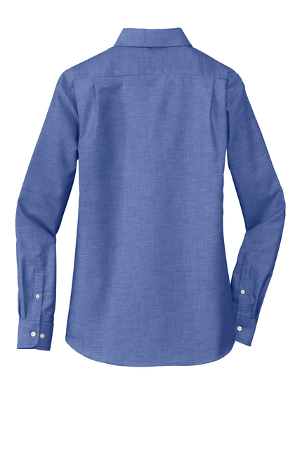 Port Authority Women's Long Sleeve SuperPro Oxford Shirt
