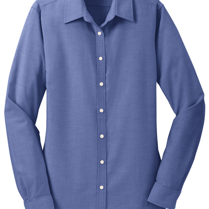 Port Authority Women's Long Sleeve SuperPro Oxford Shirt
