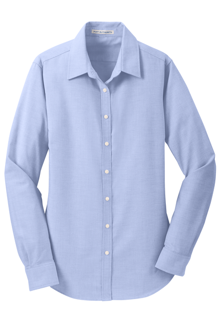 Port Authority Women's Long Sleeve SuperPro Oxford Shirt