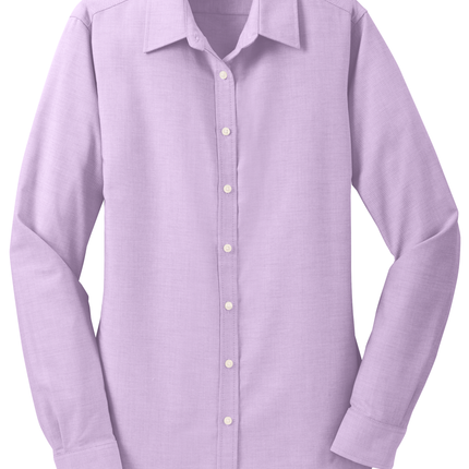 Port Authority Women's Long Sleeve SuperPro Oxford Shirt