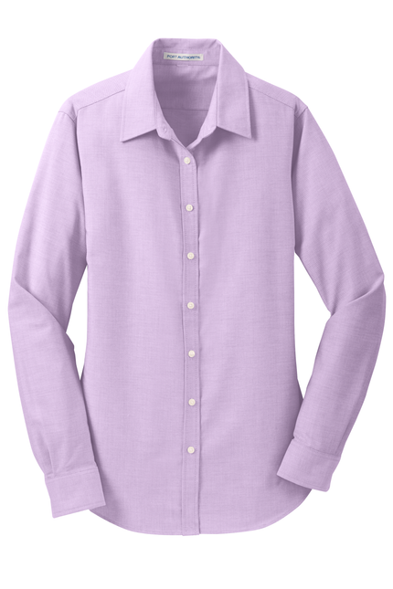 Port Authority Women's Long Sleeve SuperPro Oxford Shirt