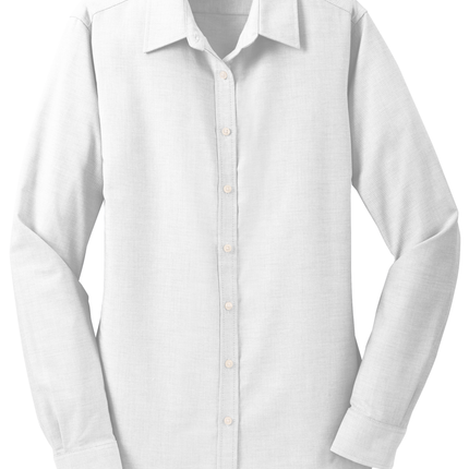 Port Authority Women's Long Sleeve SuperPro Oxford Shirt