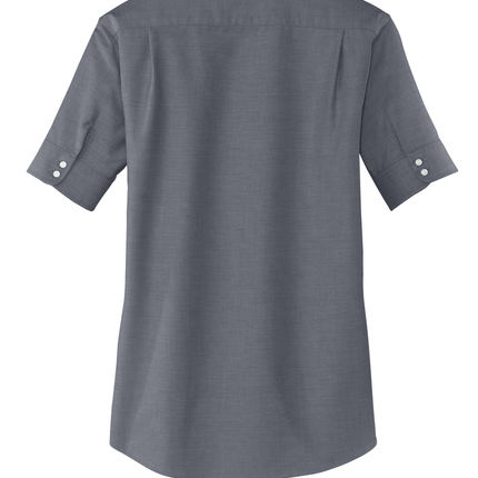 Port Authority Women's Short Sleeve SuperPro Oxford Shirt