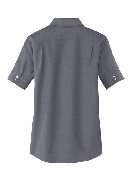 Port Authority Women's Short Sleeve SuperPro Oxford Shirt