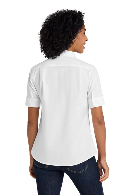 Port Authority Women's Short Sleeve SuperPro Oxford Shirt