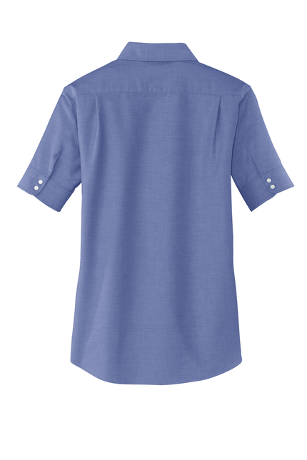 Port Authority Women's Short Sleeve SuperPro Oxford Shirt