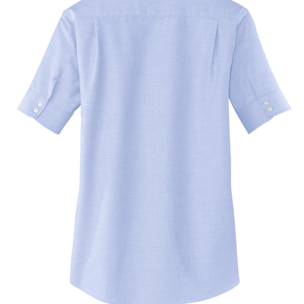 Port Authority Women's Short Sleeve SuperPro Oxford Shirt