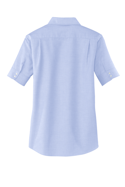 Port Authority Women's Short Sleeve SuperPro Oxford Shirt