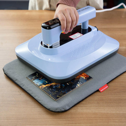 Craft Express Large Handheld Heat Press – 12" x 10" for HTV & Sublimation