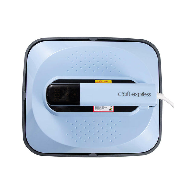 Craft Express Large Handheld Heat Press – 12" x 10" for HTV & Sublimation