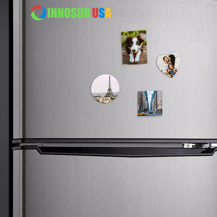 Sublimation Fridge Magnet|Blanks Refrigerator Magnet |  by INNOSUB USA