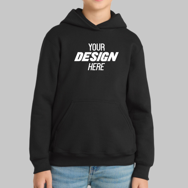 Port & Co™ Youth Core Fleece Pullover Hooded Sweatshirt