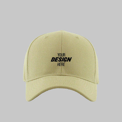 Solid Velcro Baseball Cap