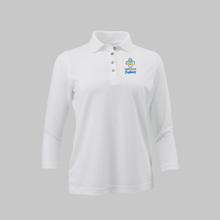 Women's Three-Quarter Sleeve Polo – HGC