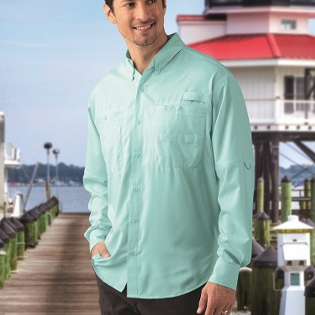 Men Long Sleeve Fishing Shirt