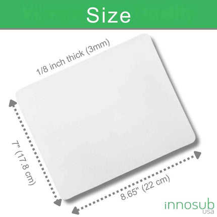 Sublimation Blank Mouse Pad 8.65x7"