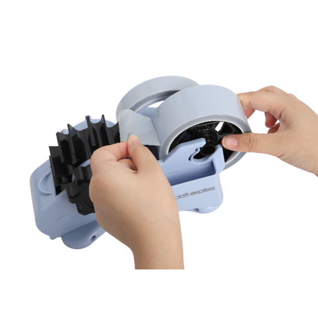 Craft Express Multi-Function Tape Dispenser, Blue