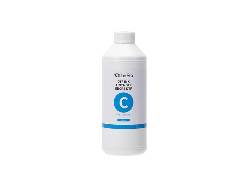 Otter DTF Ink, 1000ml – Vibrant, Fade-Resistant DTF Ink for Cotton & Polyester Transfers