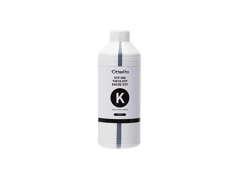 Otter DTF Ink, 1000ml – Vibrant, Fade-Resistant DTF Ink for Cotton & Polyester Transfers