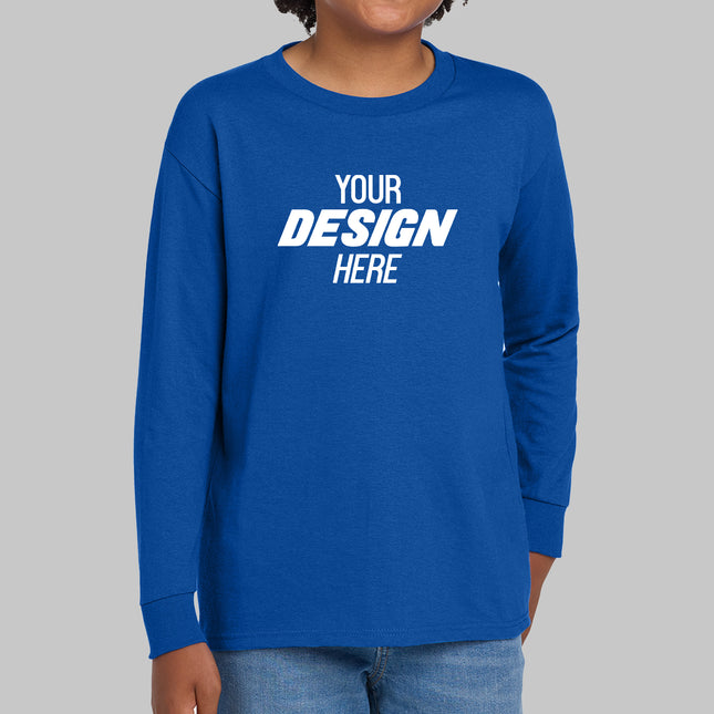 T-shirt Youth Long Sleeve Gildan® - HC™ 100% Cotton Gildan®